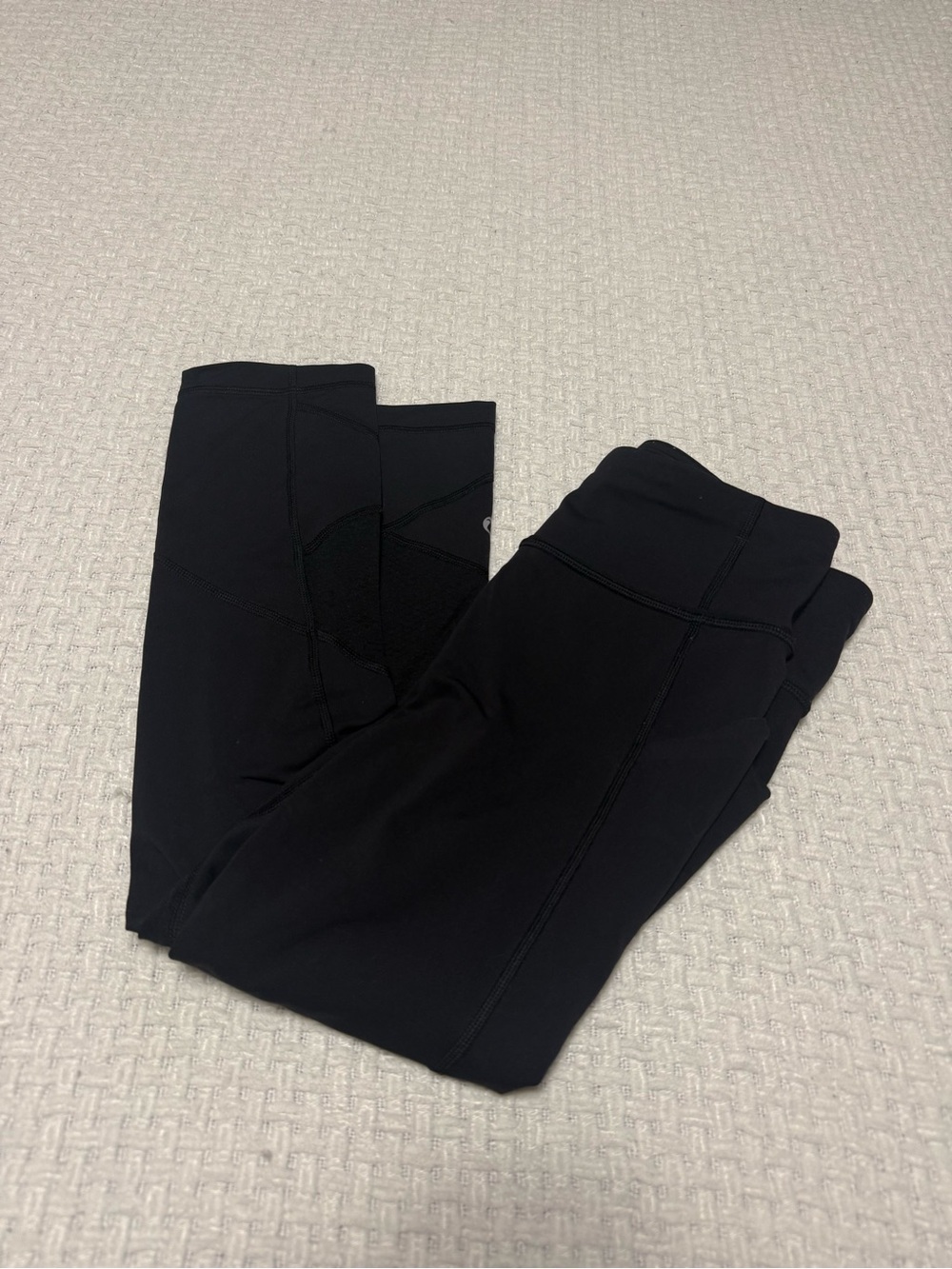 Lululemon black leggings, size 4